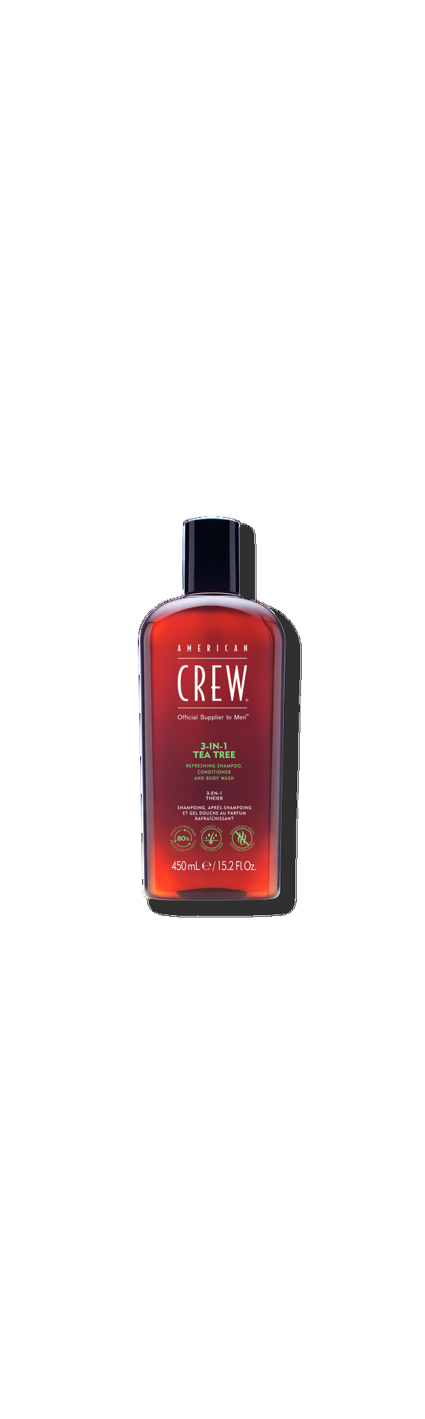 Ulta American Crew  3-in-1 Tea Tree Shampoo Conditioner and Body Wash