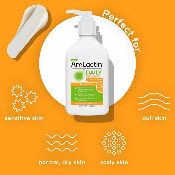 Ulta AmLactin  Daily Vitamin C Lotion With 7% Lactic Acid AHA