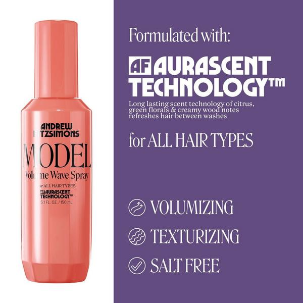 Ulta Andrew Fitzsimons  Model Volume Boosting Wave Spray