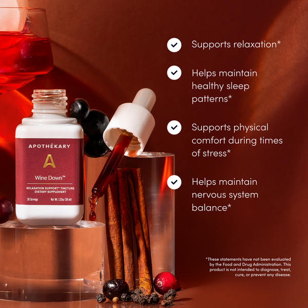 Ulta Apothékary  Wine Down Relaxation Support Tincture