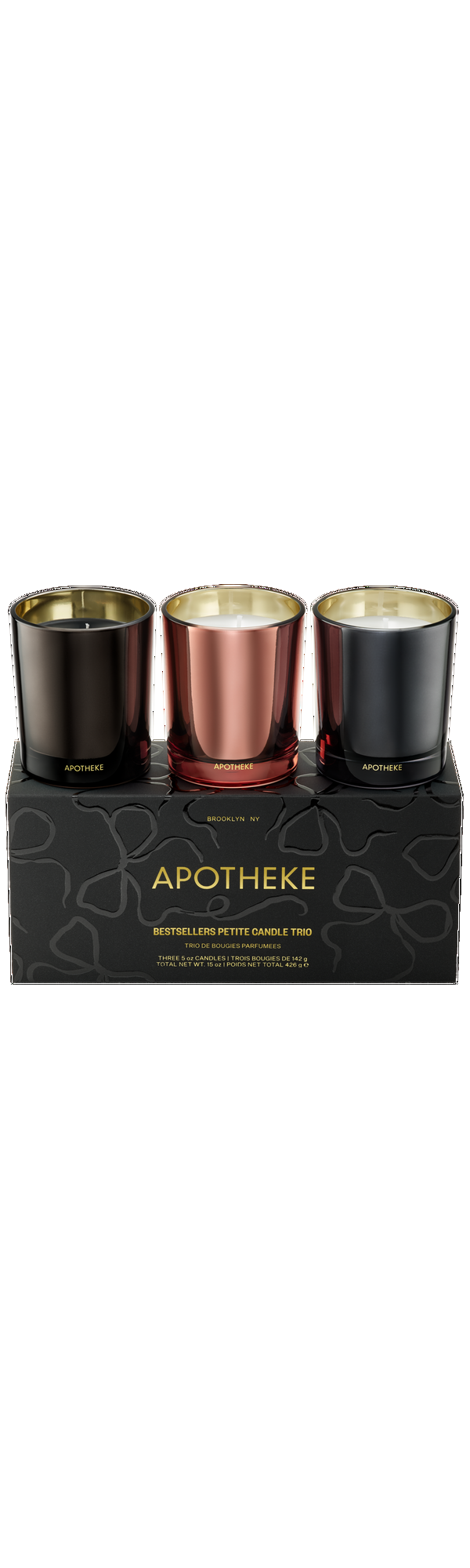 Ulta APOTHEKE  Bestsellers Petite Scented Candle Trio