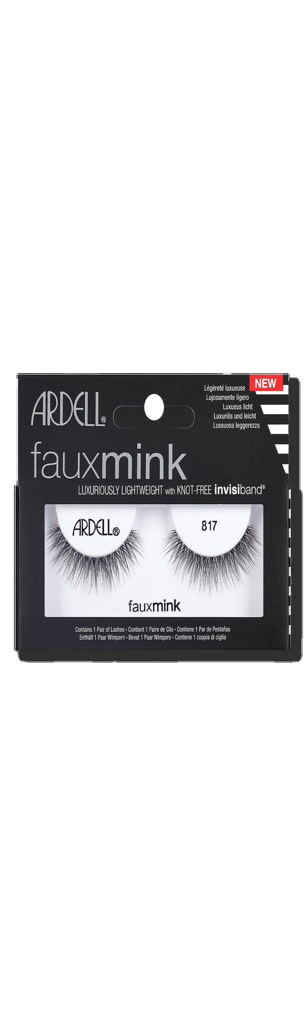 Ulta Ardell  Faux Mink #817 False Eyelash Lightweight with Invisiband