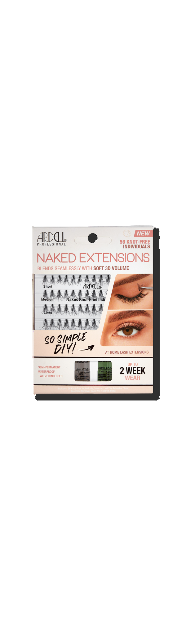Ulta Ardell  Naked Extensions Kit Combo Individual Lashes