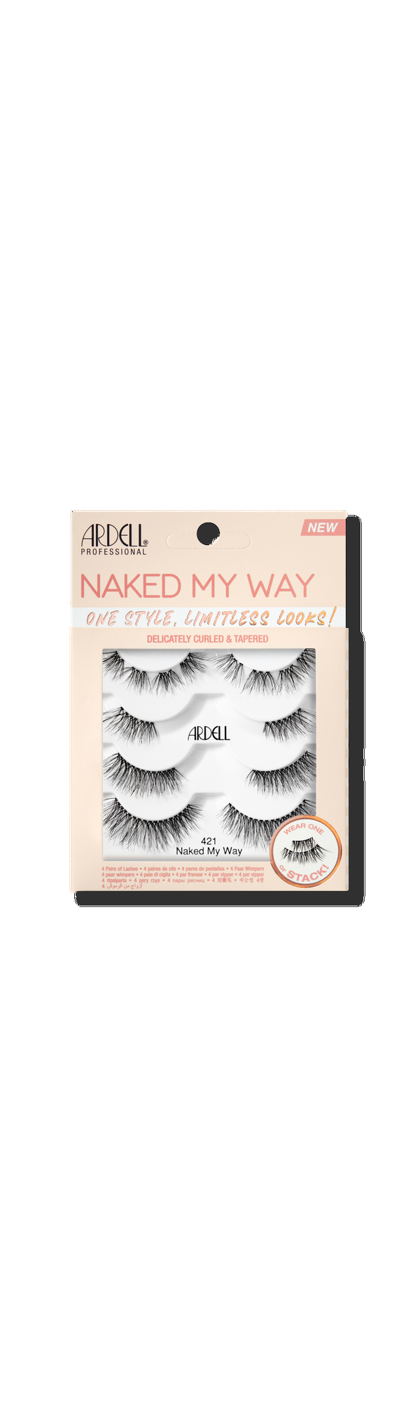 Ulta Ardell  Naked My Way 421 Customizable False Lash Multipack