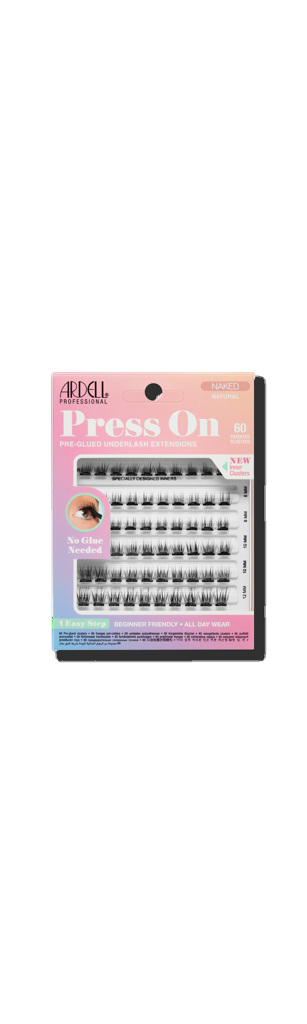 Ulta Ardell  Press On Pre-glued Underlash Extensions Naked Natural