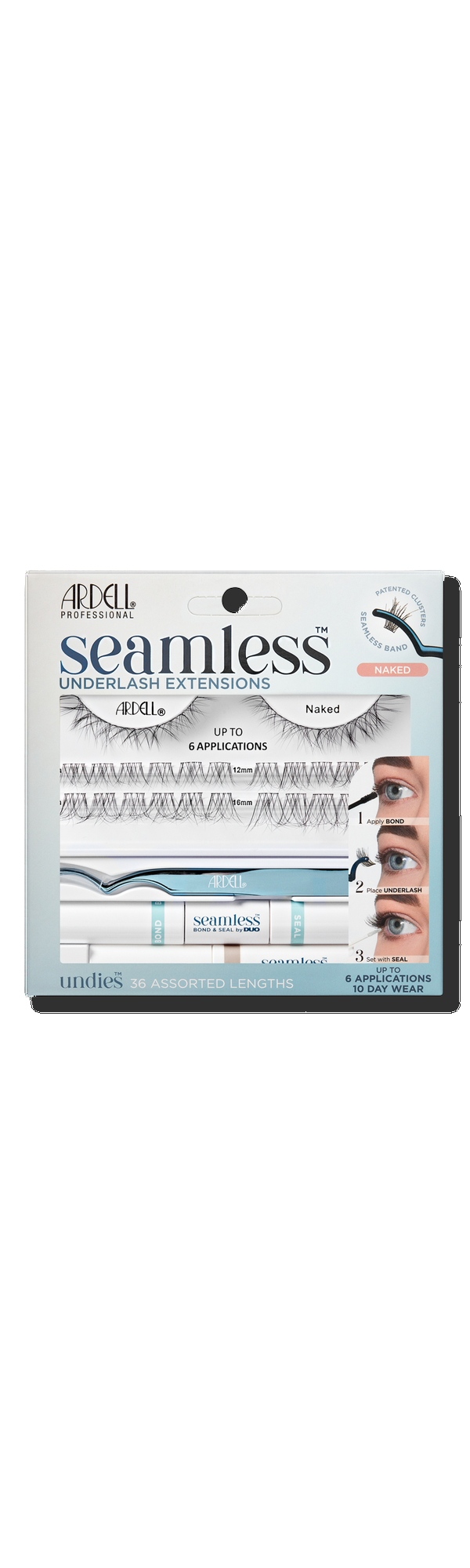 Ulta Ardell  Seamless Naked Kit Underlash Application
