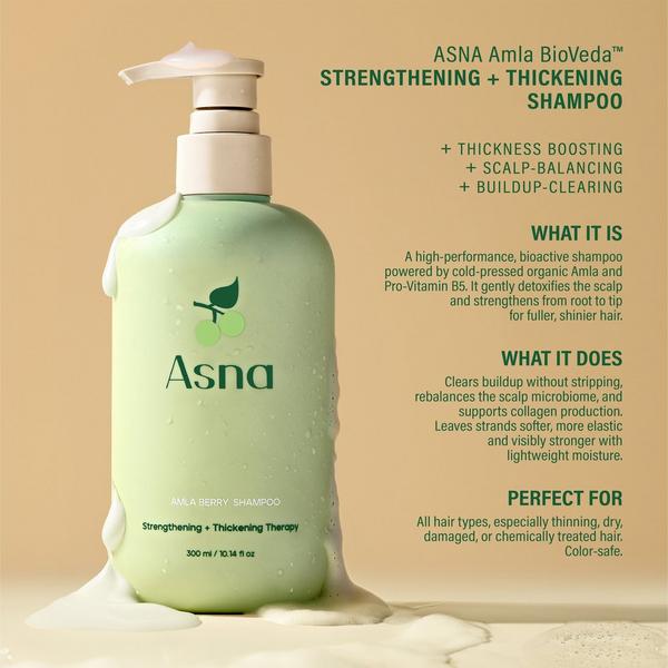 Ulta Asna Beauty  Amla BioVeda Strengthening + Thickening Shampoo
