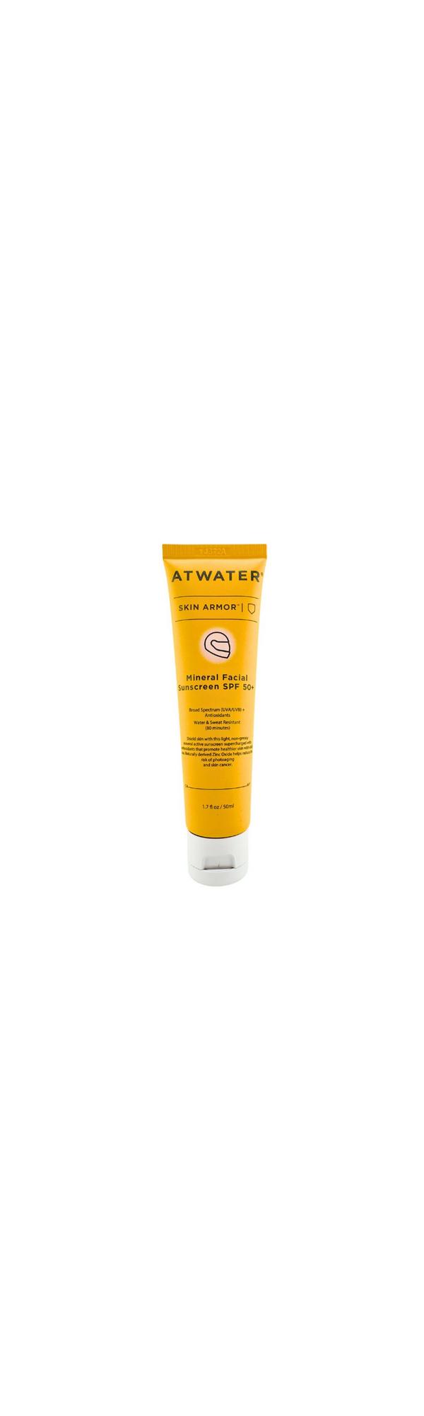 Ulta ATWATER  Skin Armor Mineral Facial Sunscreen Moisturizer SPF50+