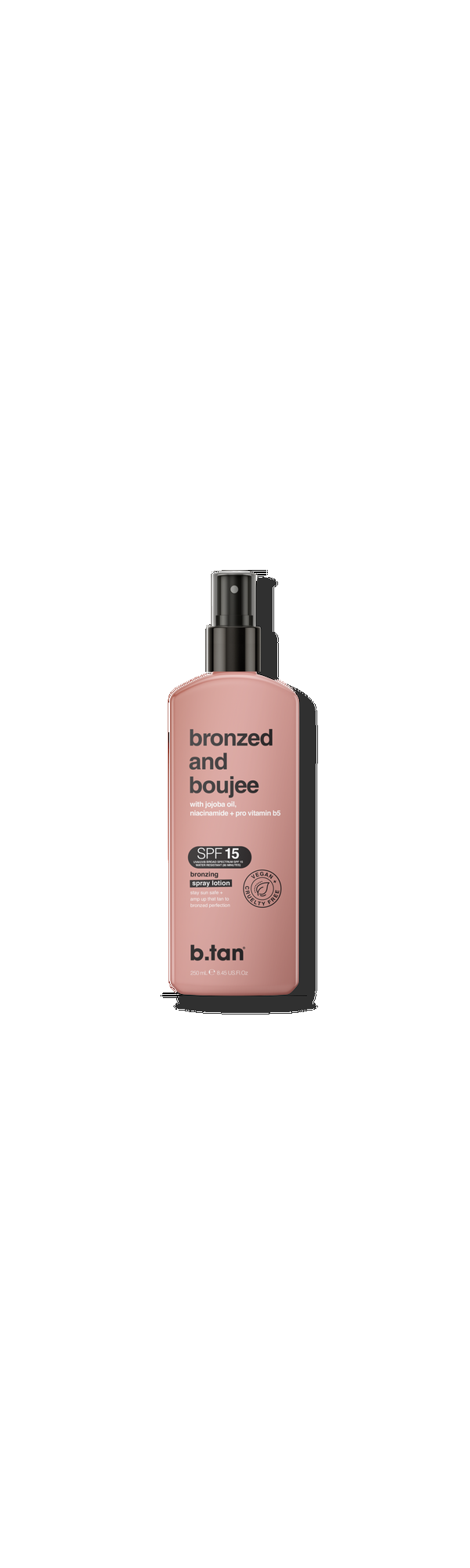 Ulta b.tan  Bronzed And Boujee SPF 15 Bronzing Spray Lotion