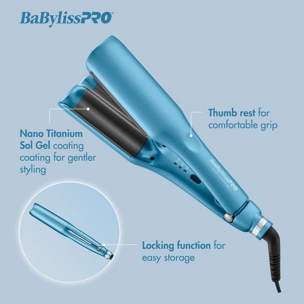 Ulta BaBylissPRO  Nano Titanium Compact Ionic Deep Waver