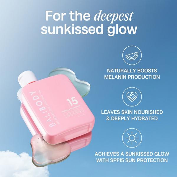 Ulta Bali Body  Hydrating Natural Watermelon Tanning Oil SPF15