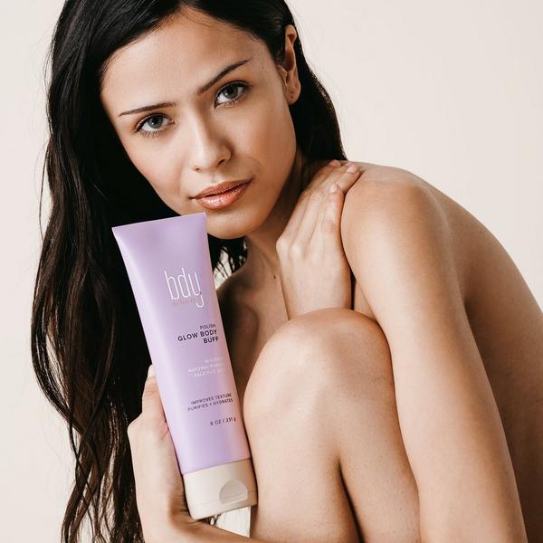 Ulta Bdy.  Glow Body Buff Purifying Gentle Scrub With Glycerin + Salicylic Acid