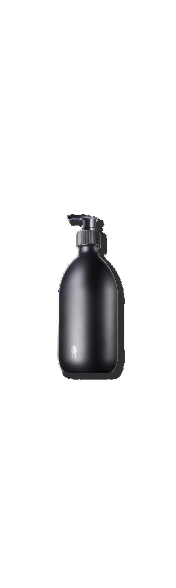 Ulta Beast  Reusable Matte Black Glass Hand Wash Bottle