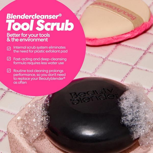 Ulta Beautyblender  Blendercleanser Tool Scrub Charcoal Hand Sponge & Brush Cleanser