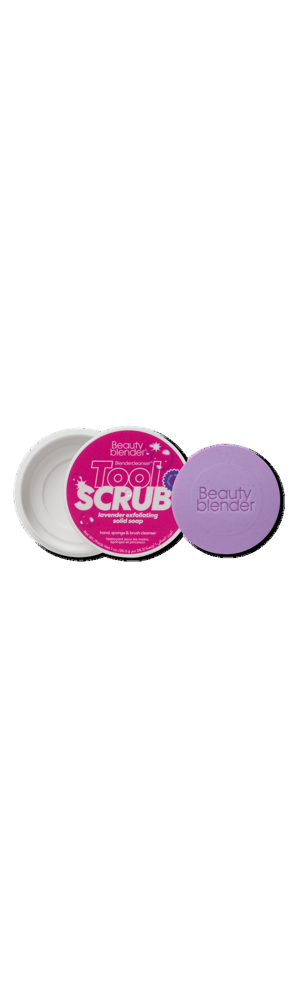 Ulta beautyblender  Tool Scrub Lavender Hand Sponge & Brush Cleanser
