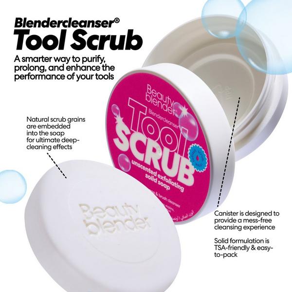 Ulta Beautyblender  Tool Scrub Unscented Hand Sponge & Brush Cleanser