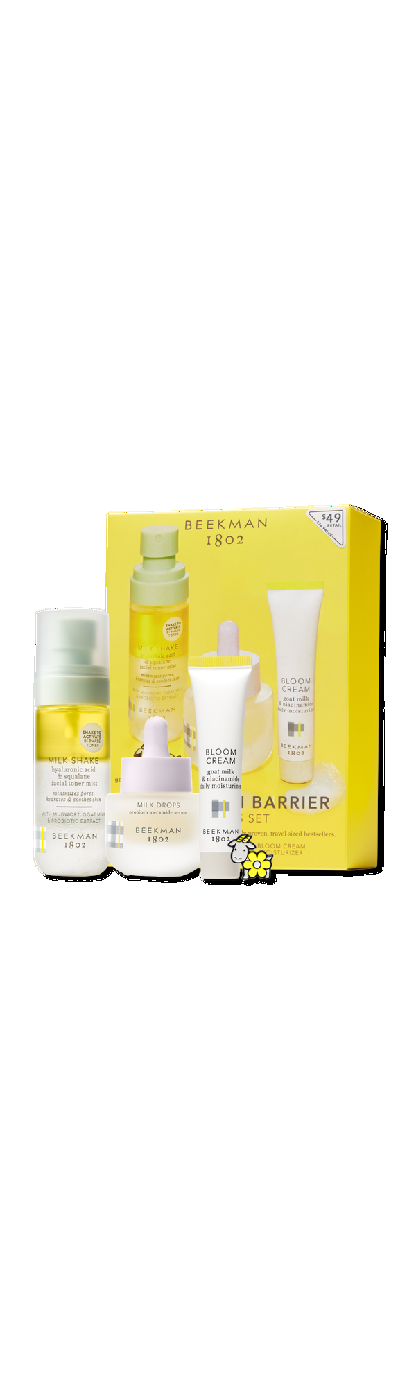 Ulta Beekman 1802  Healthy Skin Barrier Bestsellers Set