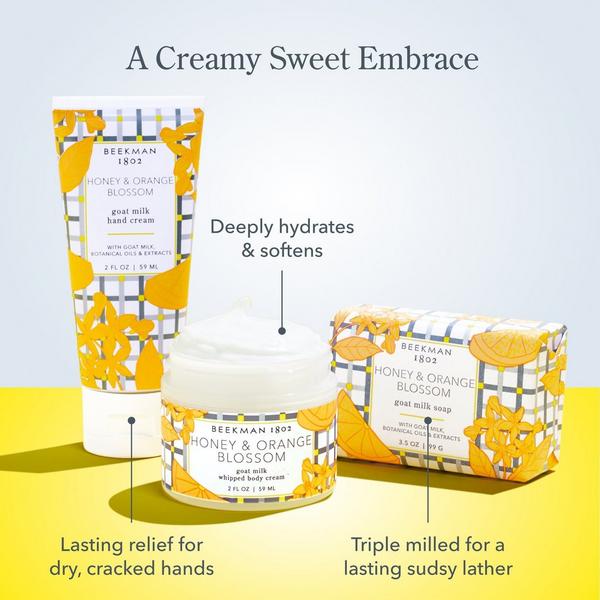 Ulta Beekman 1802  Honey & Orange Blossom Bodycare Discovery Kit