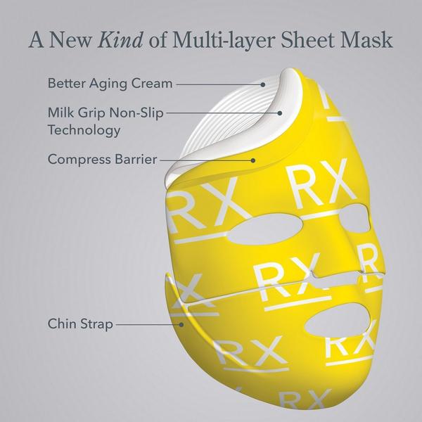 Ulta Beekman 1802  Milk RX Compress Advanced Better Aging Sheet Mask