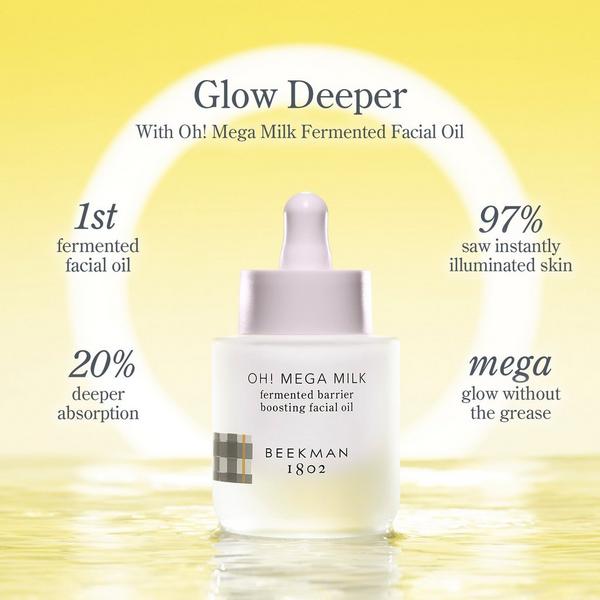Ulta Beekman 1802  Oh Mega Milk Fermented Barrier Boosting Facial Oil