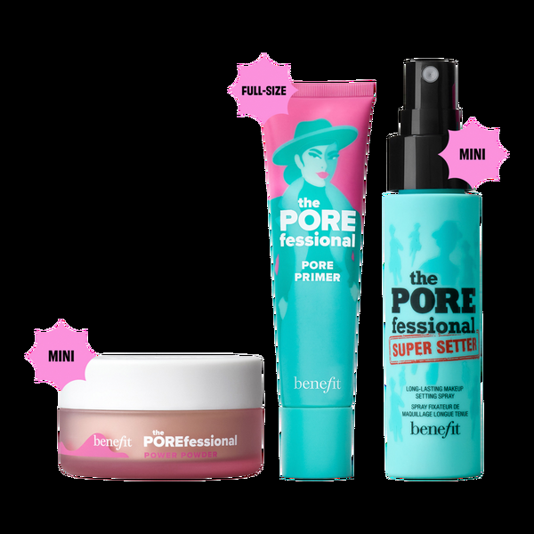 Ulta Benefit Cosmetics  Camp Pore 3 Piece Makeup Gift Set