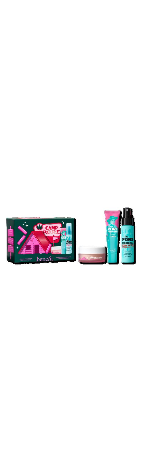 Ulta Benefit Cosmetics  Camp Pore 3 Piece Makeup Gift Set