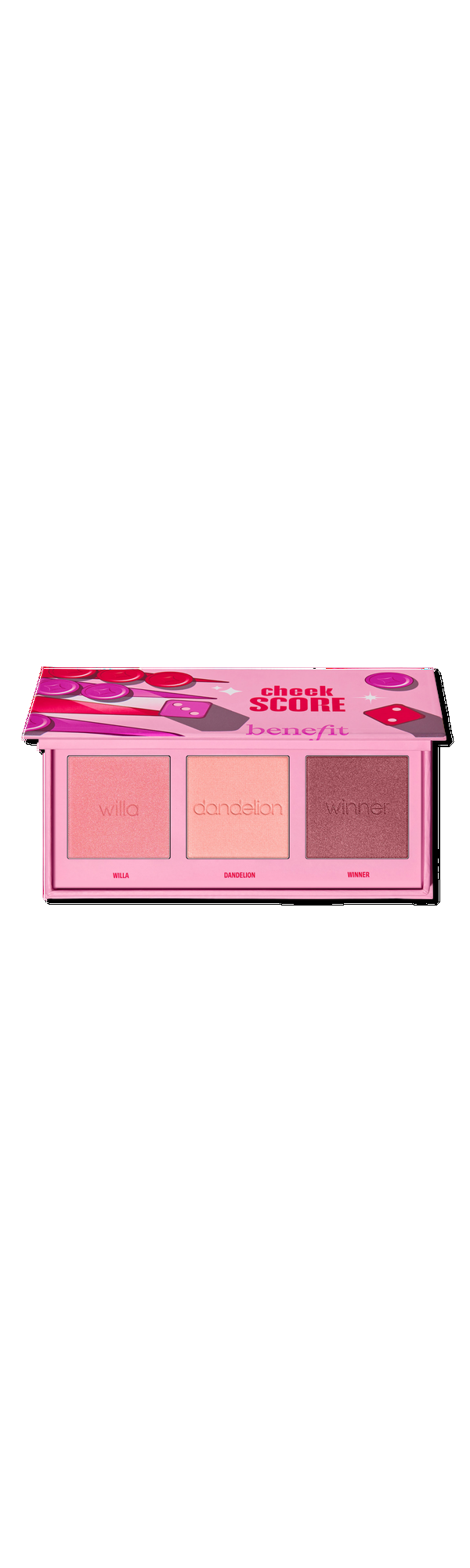 Ulta Benefit Cosmetics  Cheek Score Blush Trio Palette