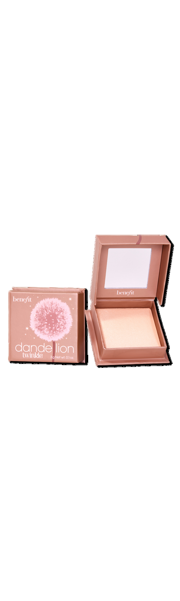 Ulta Benefit Cosmetics  Dandelion Twinkle Soft Nude-Pink Powder Highlighter