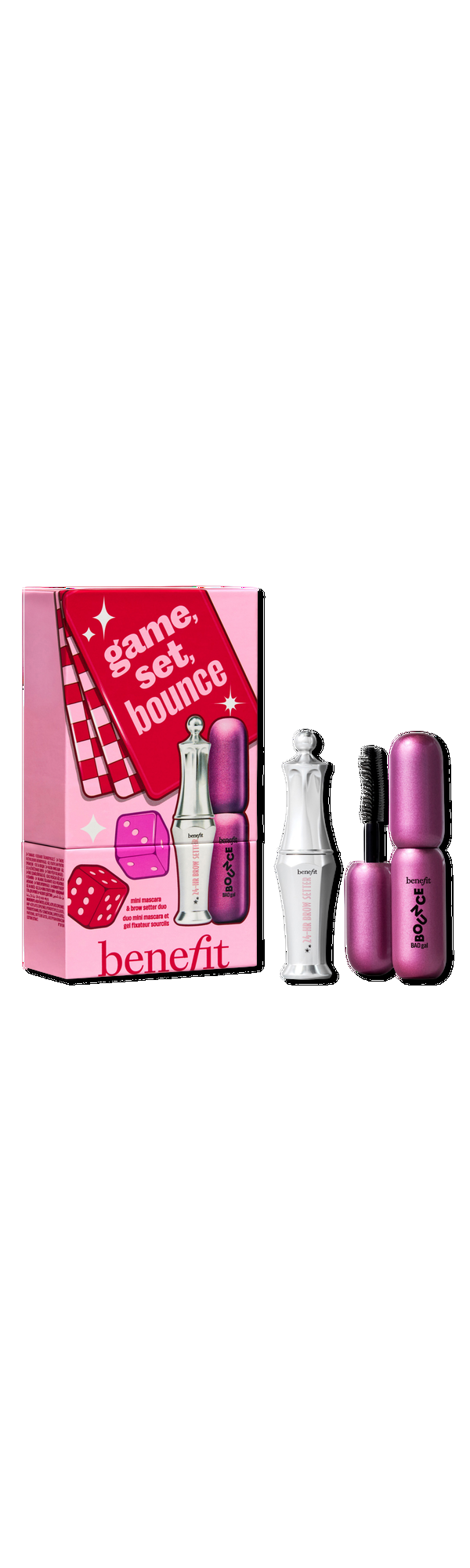 Ulta Benefit Cosmetics  Game Set Bounce 2-Piece Brow & Lash Gift Set