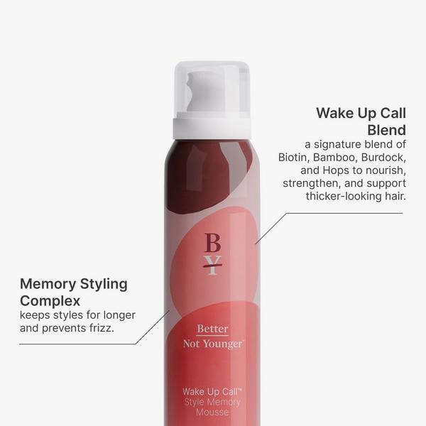Ulta Better Not Younger  Wake Up Call Style Memory Mousse