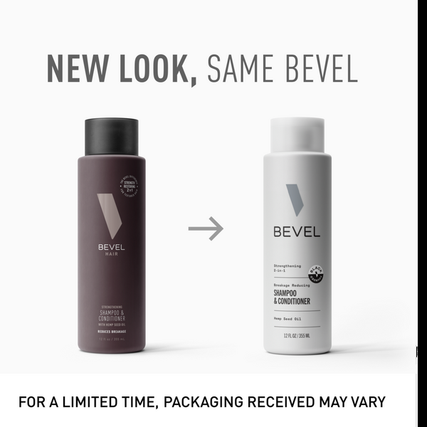 Ulta BEVEL  2-in-1 Strengthening Shampoo & Conditioner With Hemp Seed Oil