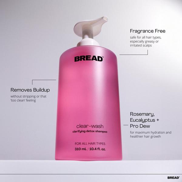 Ulta BREAD BEAUTY SUPPLY  Clear-Wash: Clarifying Detox Shampoo