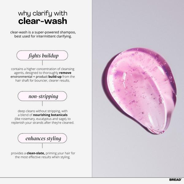 Ulta BREAD BEAUTY SUPPLY  Clear-Wash: Clarifying Detox Shampoo