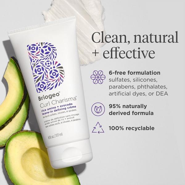 Ulta Briogeo  Curl Charisma Rice Amino + Avocado Leave-In Defining Creme