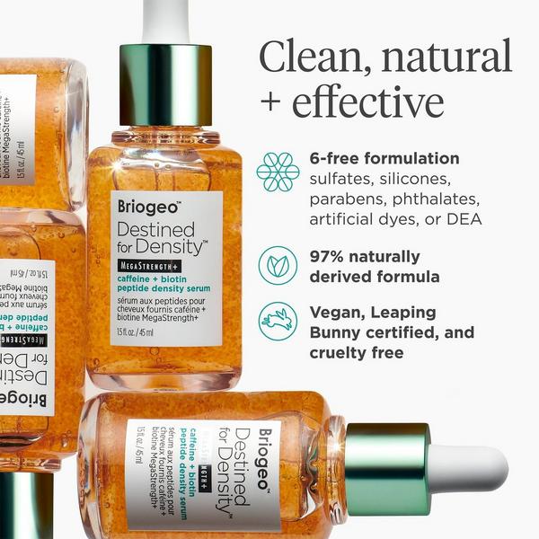 Ulta Briogeo  Destined For Density MegaStrength+ Caffeine + Biotin Peptide Serum