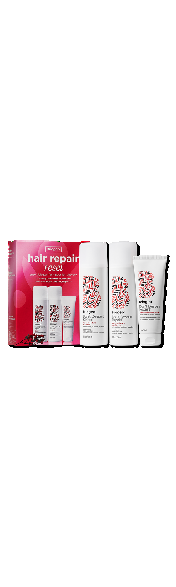 Ulta Briogeo  Don't Despair Repair Hair Repair Reset Kit