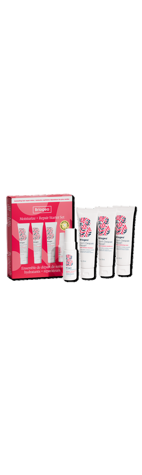 Ulta Briogeo  Don't Despair Repair Moisturize + Repair Starter Set
