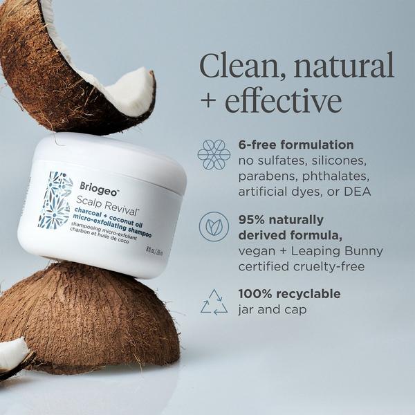 Ulta Briogeo  Scalp Revival Charcoal + Coconut Oil Micro-Exfoliating Scrub Shampoo