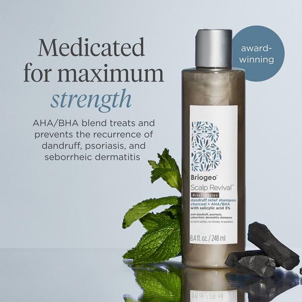 Ulta Briogeo  Scalp Revival MegaStrength+ Dandruff Relief Shampoo Charcoal + AHA/BHA
