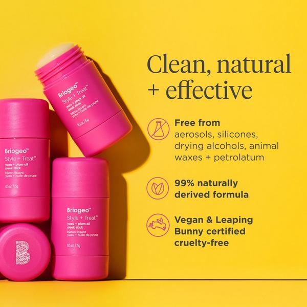 Ulta Briogeo  Style + Treat Yuzu + Plum Oil Hair Styling Sleek Stick