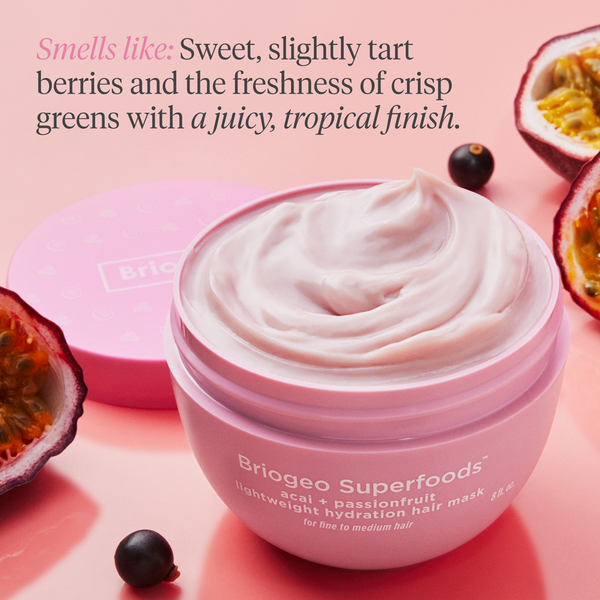 Ulta Briogeo  Superfoods Acai + Passionfruit Lightweight Hydration Hair Mask