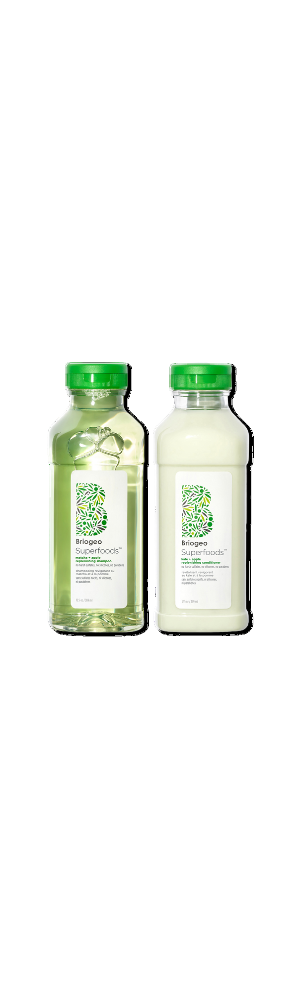 Ulta Briogeo  Superfoods Apple Matcha + Kale Replenishing Shampoo + Conditioner Duo