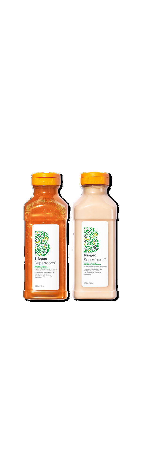 Ulta Briogeo  Superfoods Mango + Cherry Balancing Shampoo + Conditioner Duo