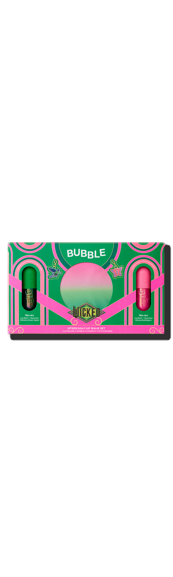 Ulta Bubble  Bubble x Wicked Other Half Lip Balm Set