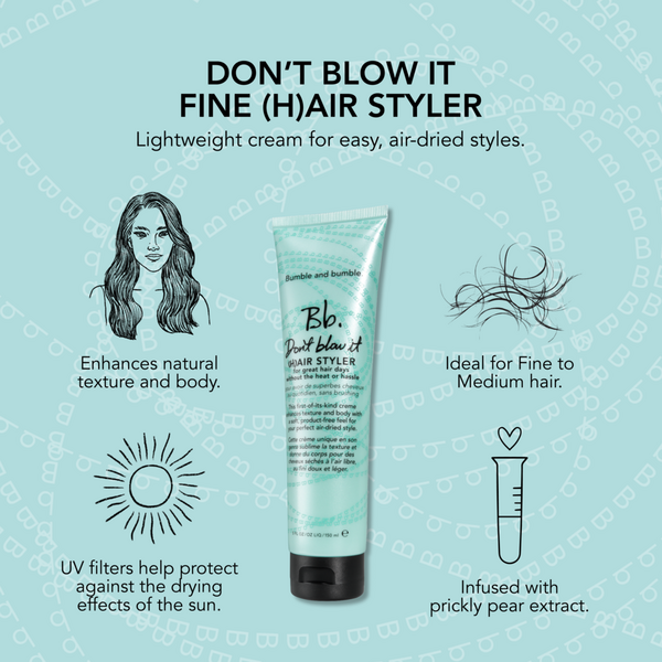 Ulta Bumble And Bumble  Don't Blow It Fine Air-Dry Hair Cream