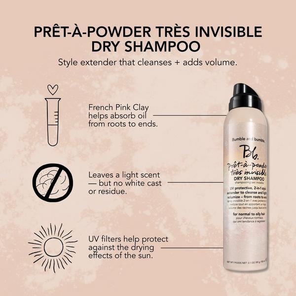 Ulta Bumble And Bumble  Prêt-à-Powder Très Invisible Volumizing Dry Shampoo