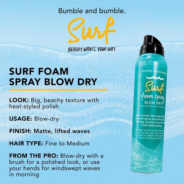 Ulta Bumble And Bumble  Surf Foam Spray Blow Dry Mousse