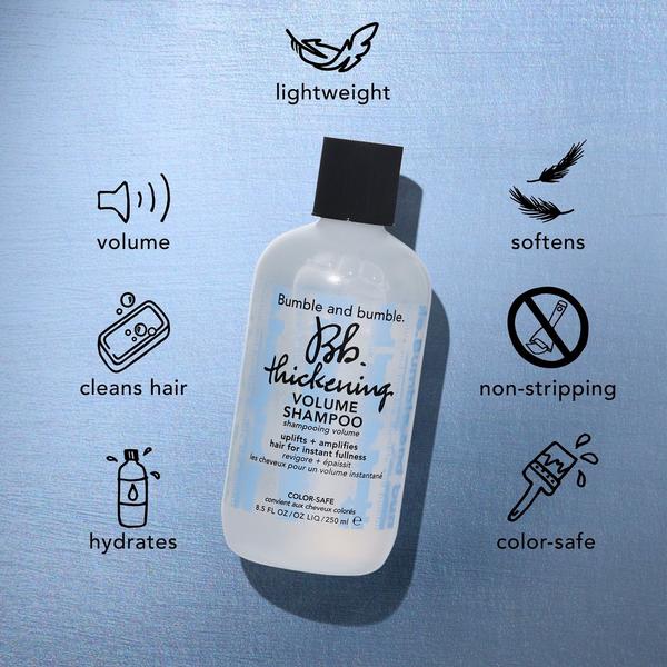 Ulta Bumble And Bumble  Thickening Volume Shampoo + Conditioner Jumbo With Travel Size Primer