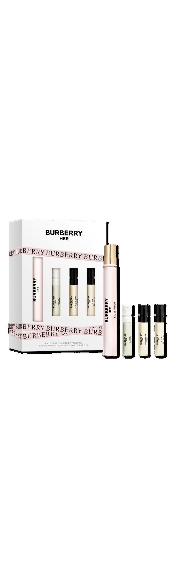 Ulta Burberry  Her Discovery 4 Piece Travel Spray Gift Set