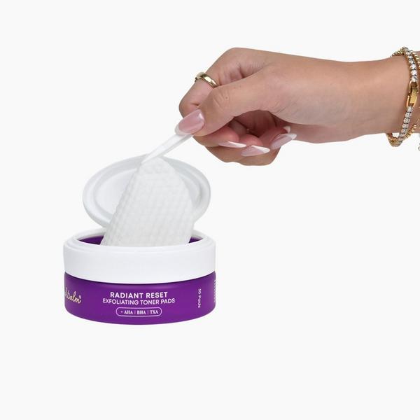 Ulta Bushbalm  Radiant Reset Toner Pads For Dark Spots & Ingrown Hairs